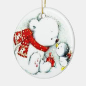 kerstversiering keramisch ornament (Links)