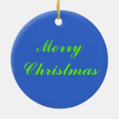 kerstversiering keramisch ornament (Achterkant)