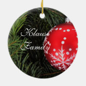 kerstversiering keramisch ornament (Achterkant)