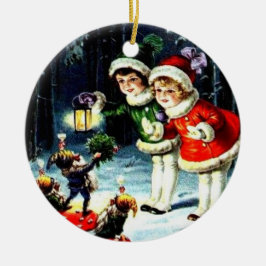 kerstversiering -  keramisch ornament