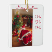 kerstversiering keramisch ornament (Rechts)