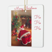 kerstversiering keramisch ornament (Links)