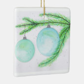 kerstversiering keramisch ornament (Rechts)