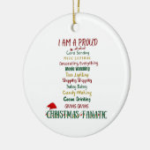 kerstversiering keramisch ornament (Links)