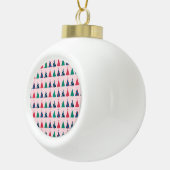 kerstversiering keramische bal ornament (Rechts)
