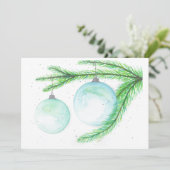 Kerstversiering Kerst Kaarten (Staand voorkant)