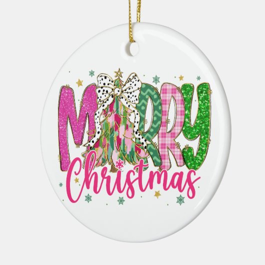 Kerstversiering - Kerstdecoratie Keramisch Ornament (Links)