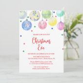 Kerstversiering Kerstfeest Kaart (Staand voorkant)