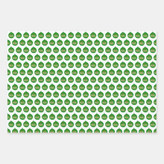 kerstversiering kerstvakantievariëteit inpakpapier vel (Voorkant)