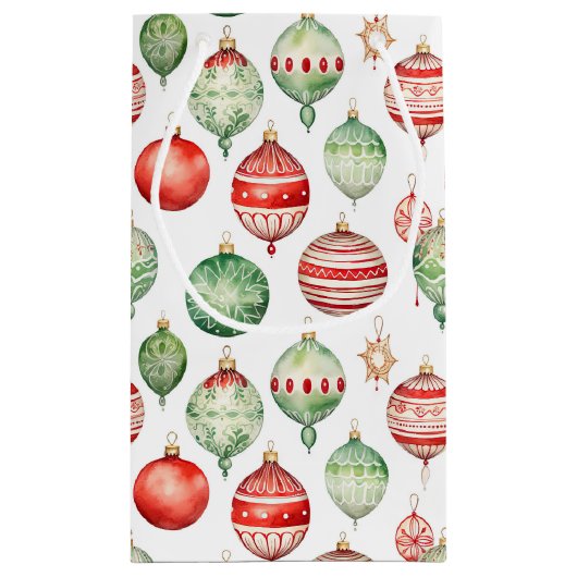 kerstversiering klein cadeauzakje (Achterkant)