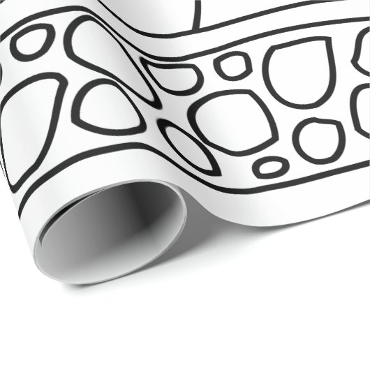 kerstversiering kleur uw eigen omslagpapier cadeaupapier (Rol Hoek)