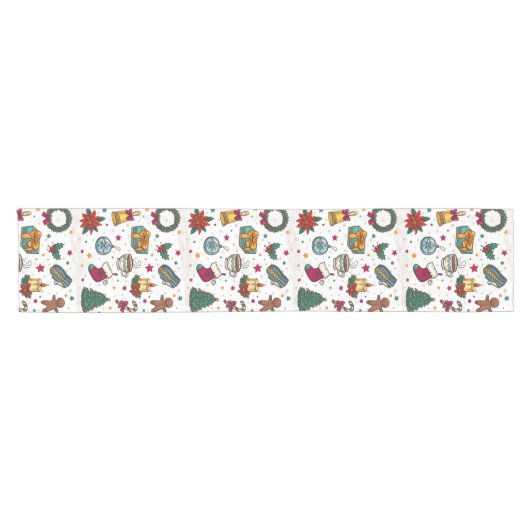 kerstversiering korte tafelloper (Horizontaal)