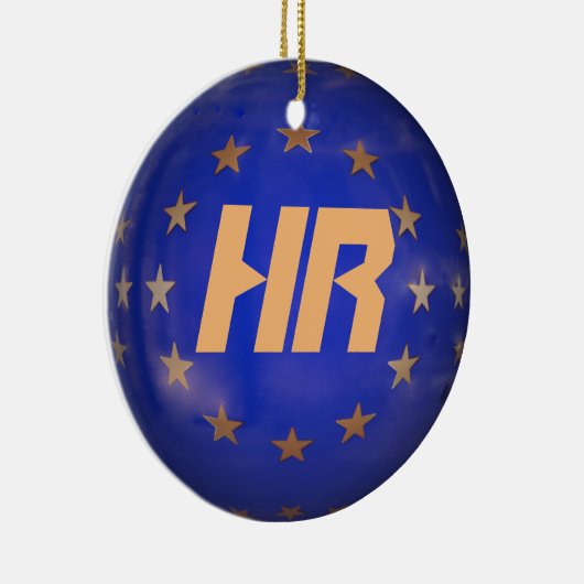 kerstversiering Kroatië Keramisch Ornament (Rechts)