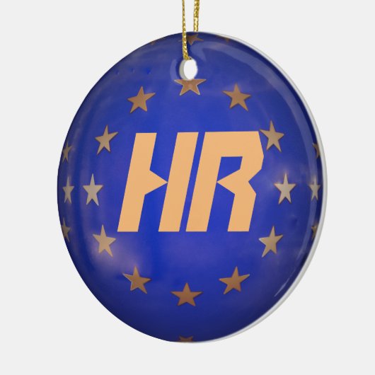 kerstversiering Kroatië Keramisch Ornament (Links)