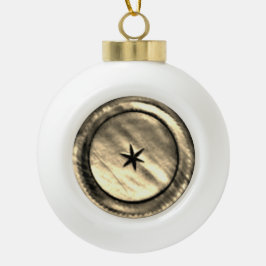 KERSTVERSIERING KUNST EN ONTWERP KERAMISCHE BAL ORNAMENT