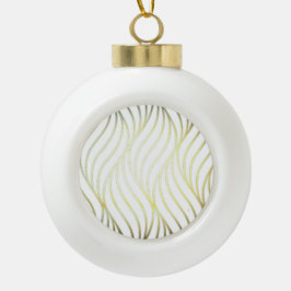 KERSTVERSIERING KUNST EN ONTWERP KERAMISCHE BAL ORNAMENT