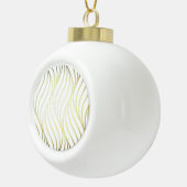 KERSTVERSIERING KUNST EN ONTWERP KERAMISCHE BAL ORNAMENT (Rechts)