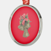KERSTVERSIERING KUNST EN ONTWERP METALEN ORNAMENT (Links)