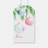 Kerstversiering Label Cadeaulabel (Voorkant)