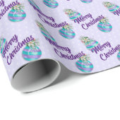 kerstversiering | Lavender Cadeaupapier (Rol Hoek)