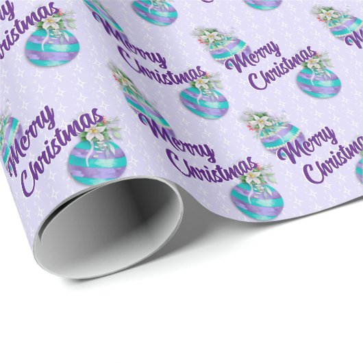 kerstversiering | Lavender Cadeaupapier (Rol Hoek)