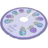 kerstversiering | Lavender Kerstboom Rok (Gekanteld)