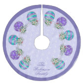 kerstversiering | Lavender Kerstboom Rok (Voorkant)