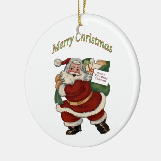 kerstversiering legerdelta keramisch ornament (Links)