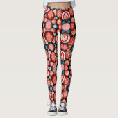 kerstversiering leggings (Voorkant)