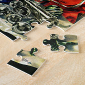 kerstversiering legpuzzel (Zijkant)