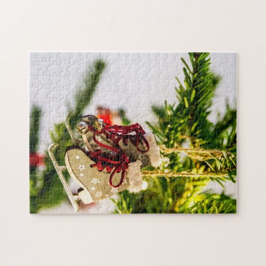 kerstversiering legpuzzel (Horizontaal)