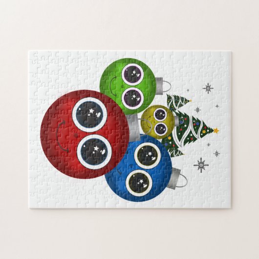 Kerstversiering Legpuzzel (Horizontaal)