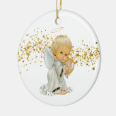 kerstversiering — Little Angel Ceramic Ornament (Links)