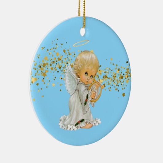 kerstversiering — Little Angel Ceramic Ornament (Rechts)