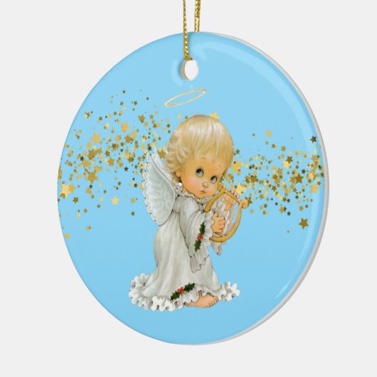 kerstversiering — Little Angel Ceramic Ornament (Links)