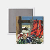 kerstversiering magneet (Voorkant / Achterkant)