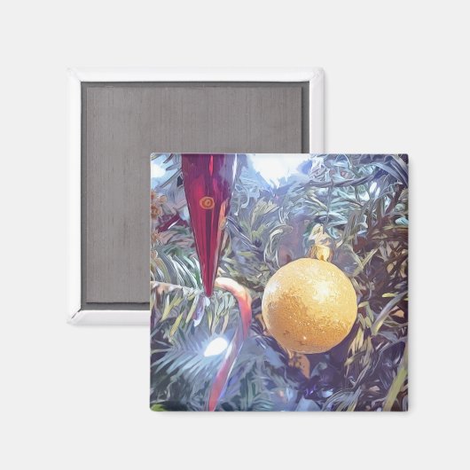 Kerstversiering Magneet (Voorkant / Achterkant)