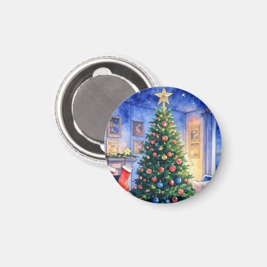 Kerstversiering Magneet (Voorkant / Achterkant)