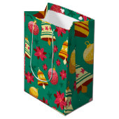 kerstversiering medium cadeauzakje (Voorkant Gekanteld)