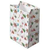 kerstversiering medium cadeauzakje (Voorkant Gekanteld)