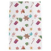 kerstversiering medium cadeauzakje (Achterkant)