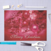 Kerstversiering Merry Christmas Rode Kerstboom Tissuepapier (Craft)