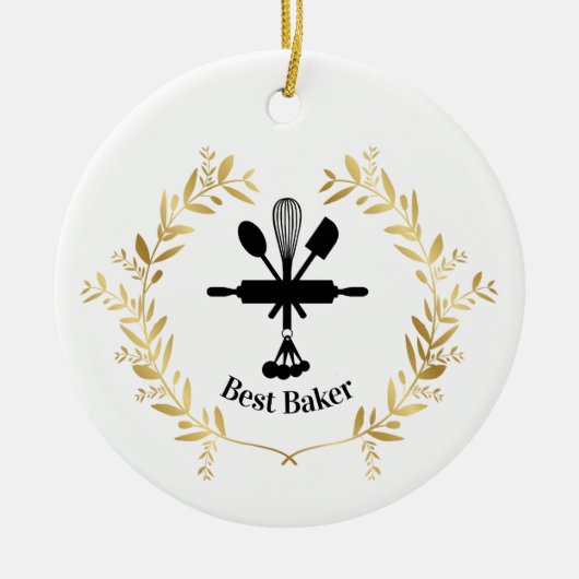 kerstversiering met de beste prijs keramisch ornament (Voorkant)