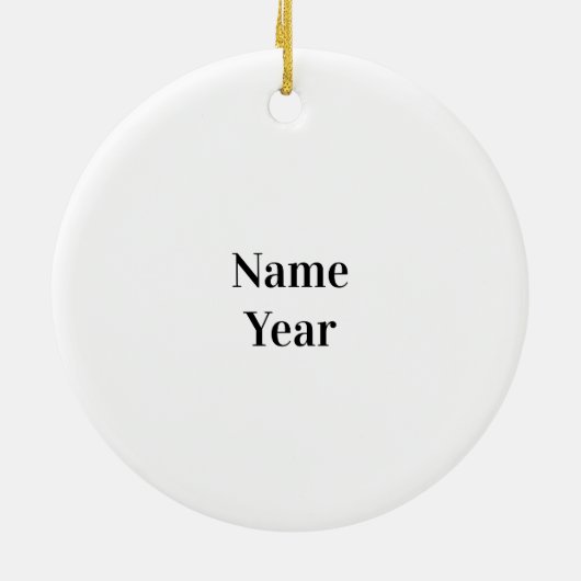 kerstversiering met de beste prijs keramisch ornament (Achterkant)