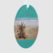 kerstversiering met de tropische anananas van elke ornament (voorkant)