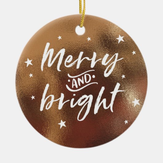 kerstversiering met gepersonaliseerde foto keramisch ornament (Voorkant)