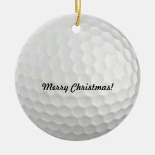 Kerstversiering met Golf-bal Keramisch Ornament