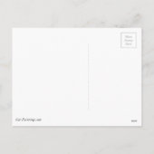 Kerstversiering met grijze kat feestdagenkaart (Achterkant)