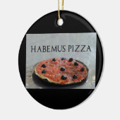 kerstversiering met Habemus Pizza Keramisch Ornament (Links)