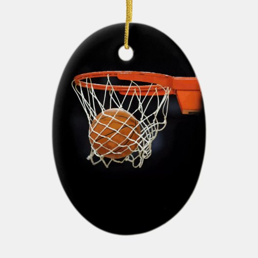 Kerstversiering met honkbal keramisch ornament (Voorkant)
